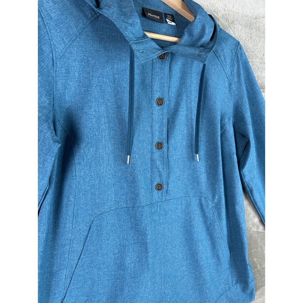 Marmot Women's‎ Medium Teal Lorey Hoodie Lightweight - Picture 3 of 14